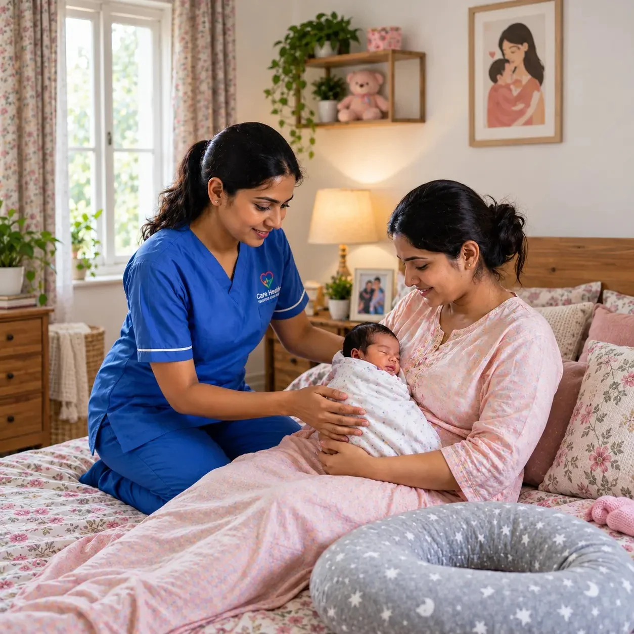 Newborn and baby care at home