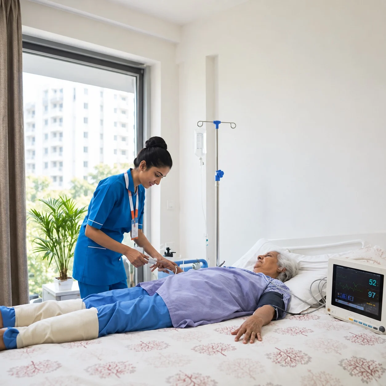 Palliative care support at home