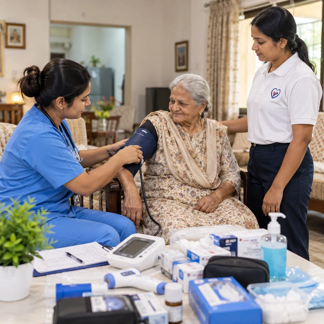 Home nursing care at home in Indore and Bhopal